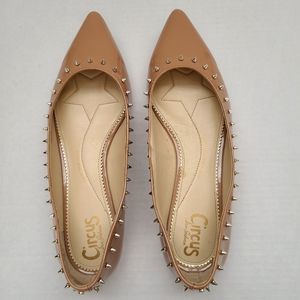 Nude Circus Sam Edelman Pointed Spike Flat